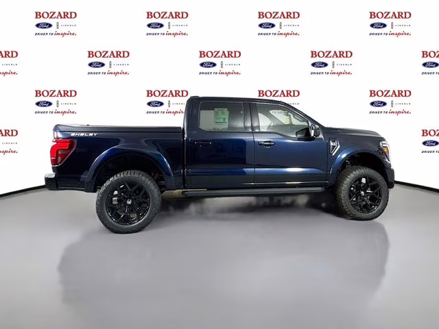 2025 Antimatter Blue Metallic Ford F-150 Lariat Shelby 4X4 Truck