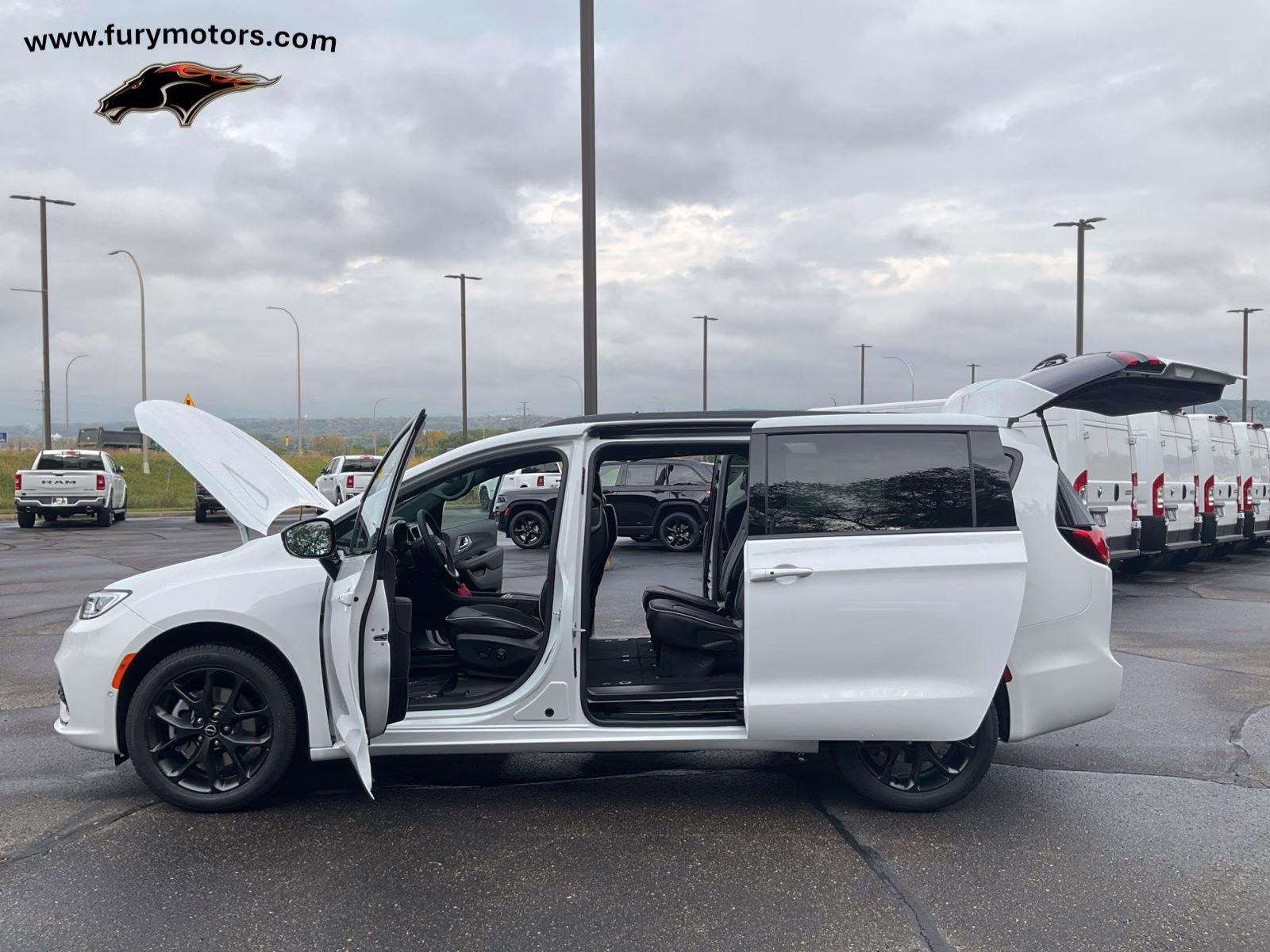 2026 Bright White Clearcoat Chrysler Pacifica Limited AWD Van