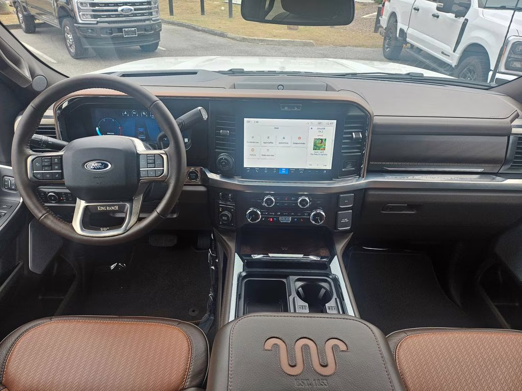 2026 Star White Metallic Tri-Coat Ford Super Duty F-350 SRW King Ranch 4X4 Truck