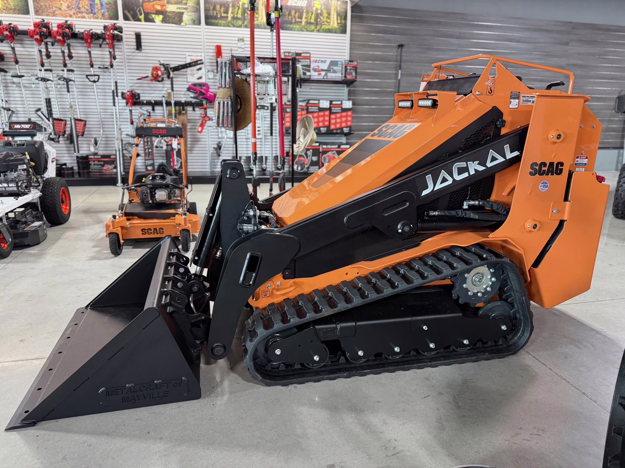 2025 - SCAG Jackal Stand-On Mini Skid Steer Construction Equipment