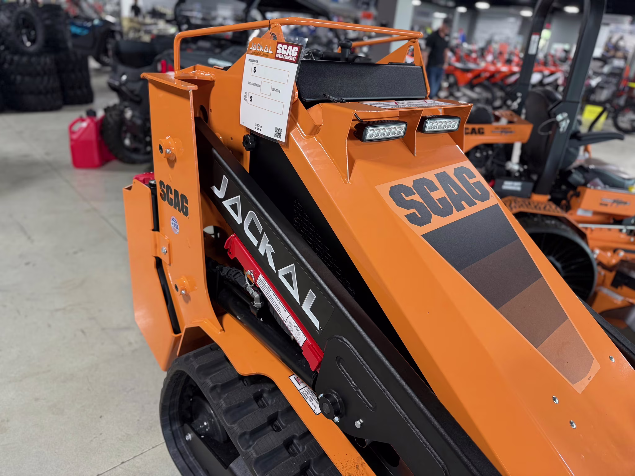 2025 - SCAG Jackal Stand-On Mini Skid Steer Construction Equipment