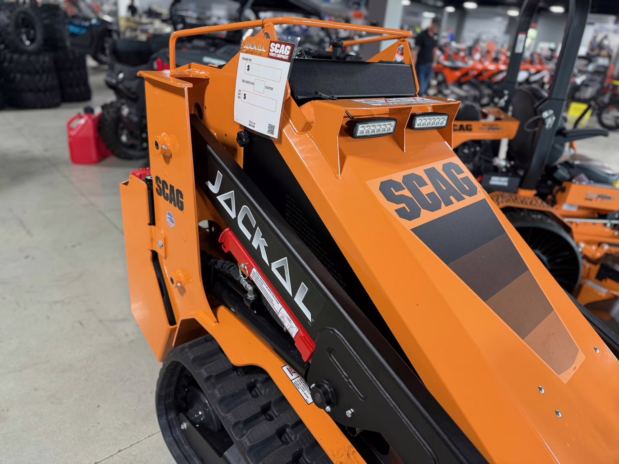 2025 - SCAG Jackal Stand-On Mini Skid Steer Construction Equipment