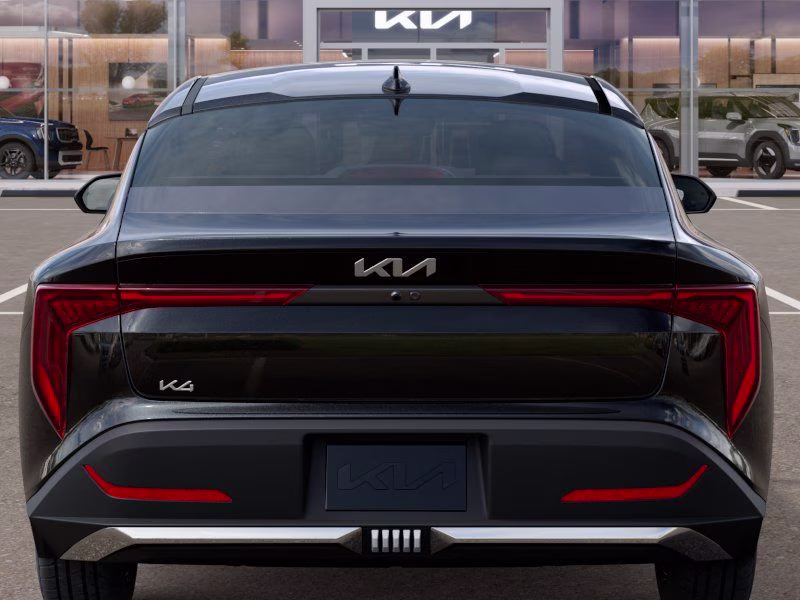 2025 Aurora Black Pearl Kia K4 EX FWD Sedan