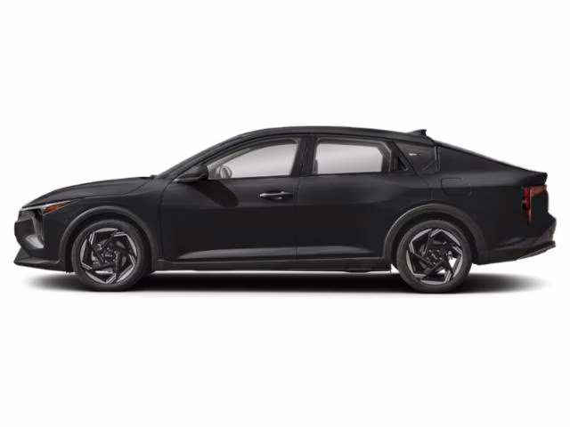 2025 Aurora Black Pearl Kia K4 EX FWD Sedan
