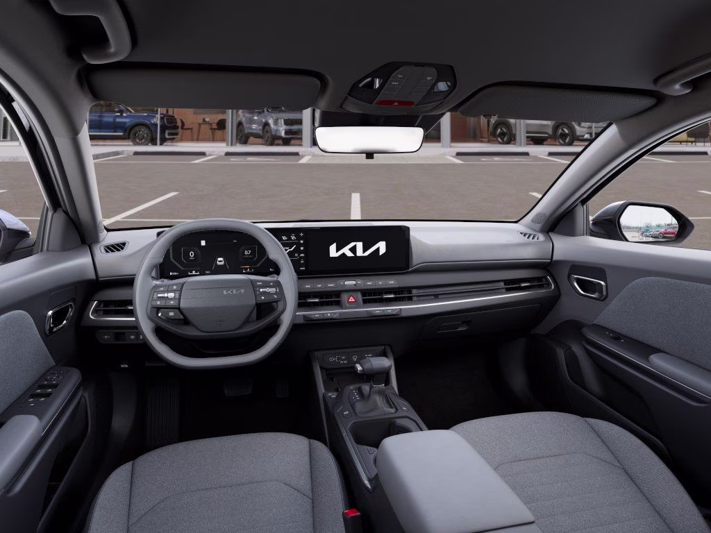 2025 Aurora Black Pearl Kia K4 EX FWD Sedan