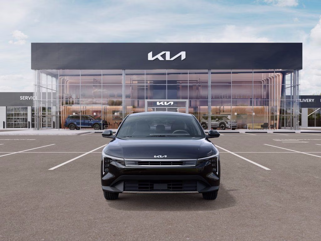 2025 Aurora Black Pearl Kia K4 EX FWD Sedan