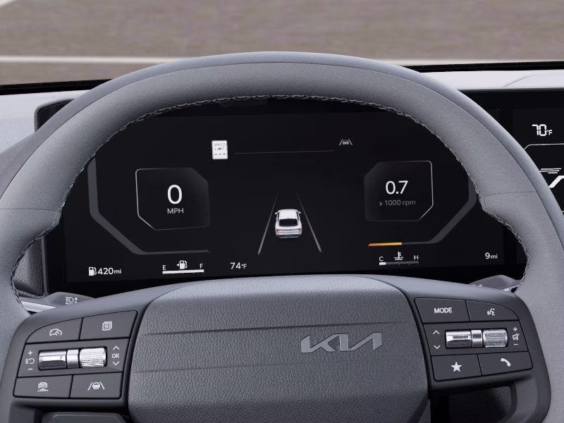 2025 Aurora Black Pearl Kia K4 EX FWD Sedan