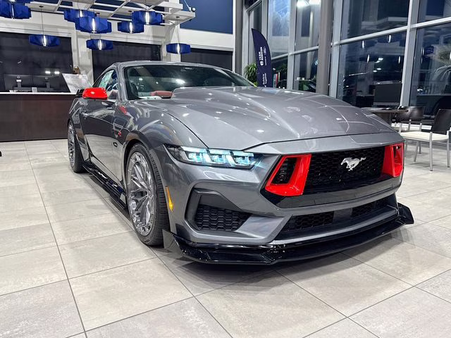 2025 Carbonized Gray Metallic Ford Mustang GT Premium RWD Coupe