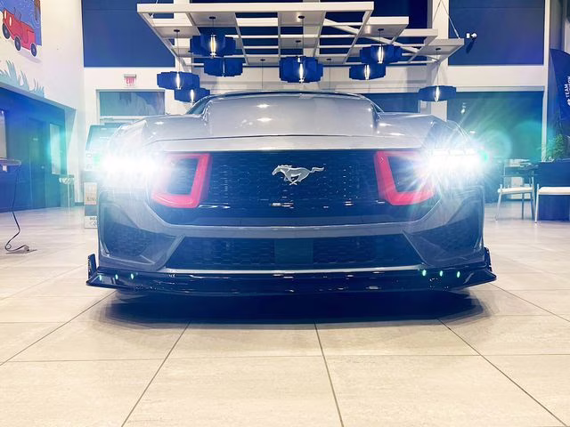 2025 Carbonized Gray Metallic Ford Mustang GT Premium RWD Coupe