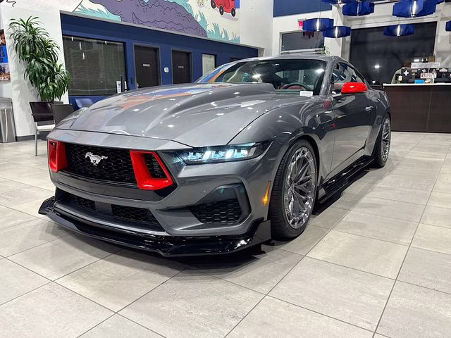2025 Carbonized Gray Metallic Ford Mustang GT Premium RWD Coupe