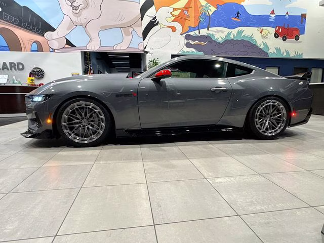 2025 Carbonized Gray Metallic Ford Mustang GT Premium RWD Coupe