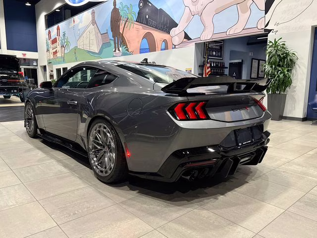2025 Carbonized Gray Metallic Ford Mustang GT Premium RWD Coupe