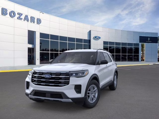 2026 Space White Metallic Ford Explorer Active RWD SUV