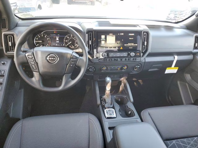 2026 Glacier White Nissan Frontier SV 4X4 Truck