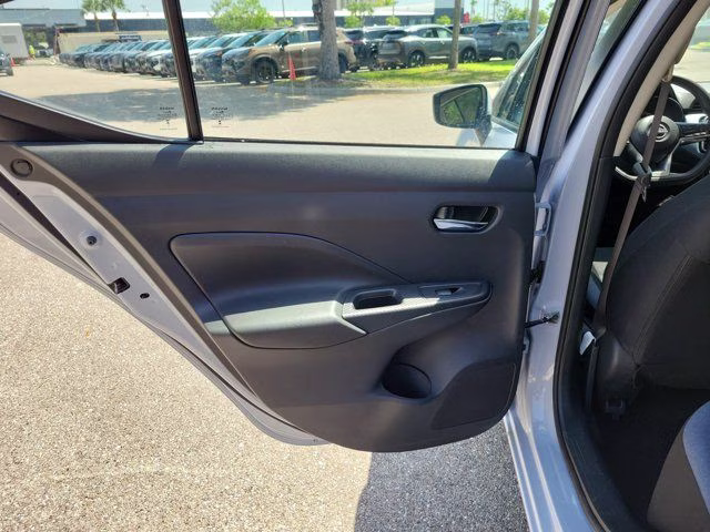2025 Gray Sky Pearl Nissan Versa 1.6 SV FWD Sedan