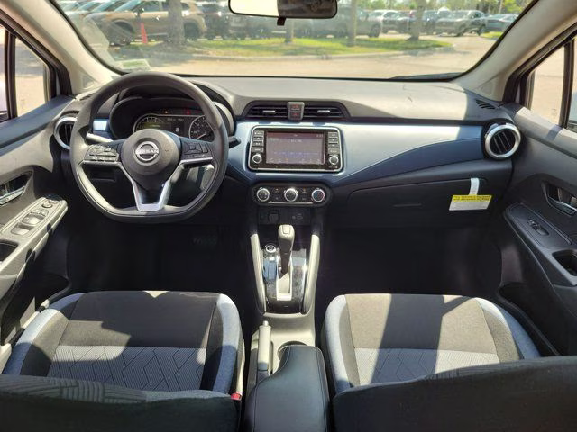2025 Gray Sky Pearl Nissan Versa 1.6 SV FWD Sedan