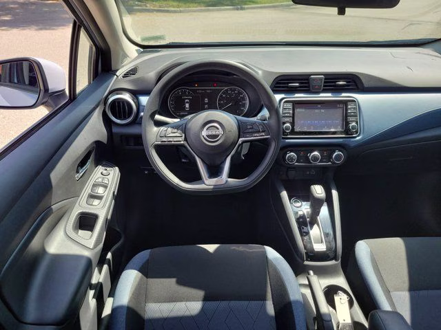 2025 Gray Sky Pearl Nissan Versa 1.6 SV FWD Sedan
