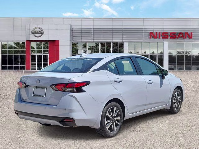 2025 Gray Sky Pearl Nissan Versa 1.6 SV FWD Sedan
