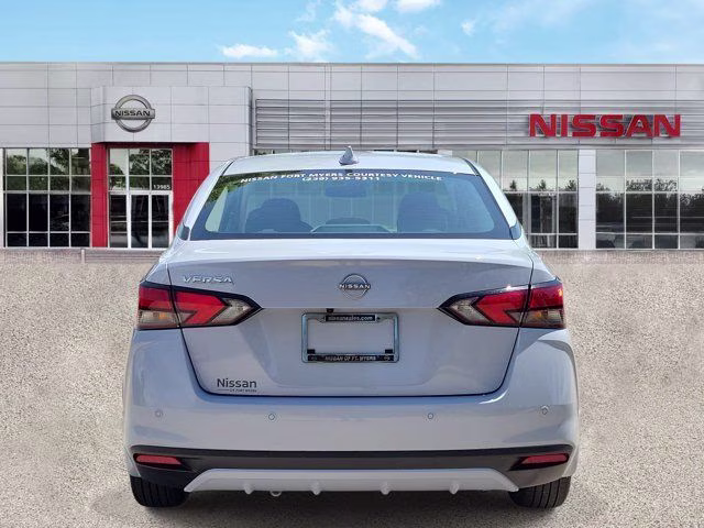 2025 Gray Sky Pearl Nissan Versa 1.6 SV FWD Sedan