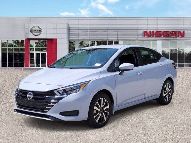 2025 Gray Sky Pearl Nissan Versa 1.6 SV FWD Sedan