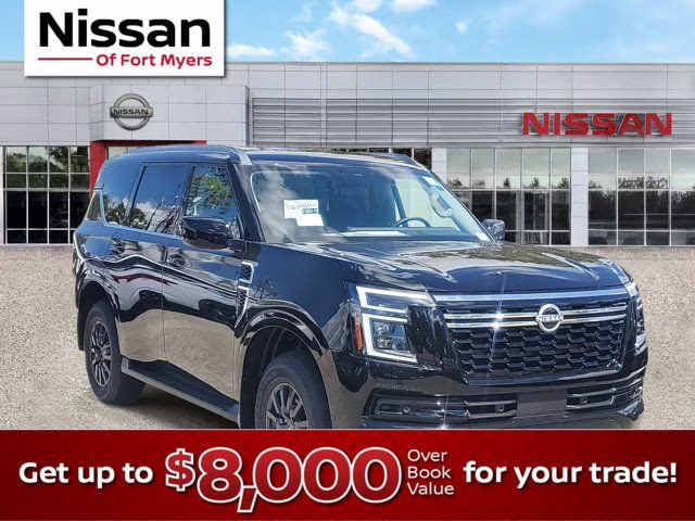 2026 Super Black Nissan Armada SV RWD SUV