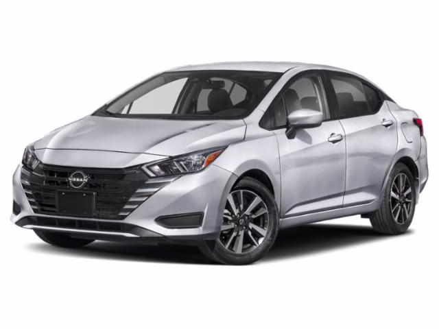 2025 Gray Sky Pearl Nissan Versa 1.6 SV FWD Sedan