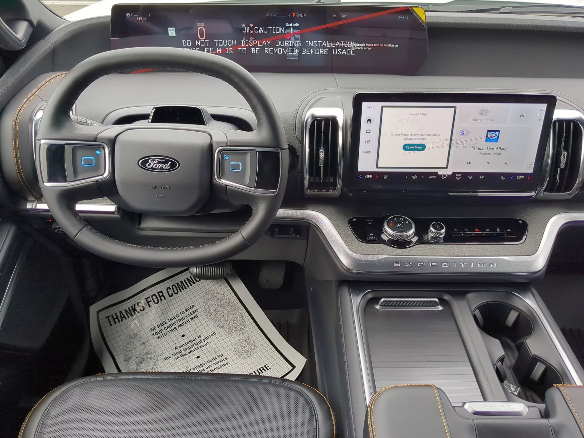 2026 Star White Metallic Tri-Coat Ford Expedition Tremor 4X4 SUV