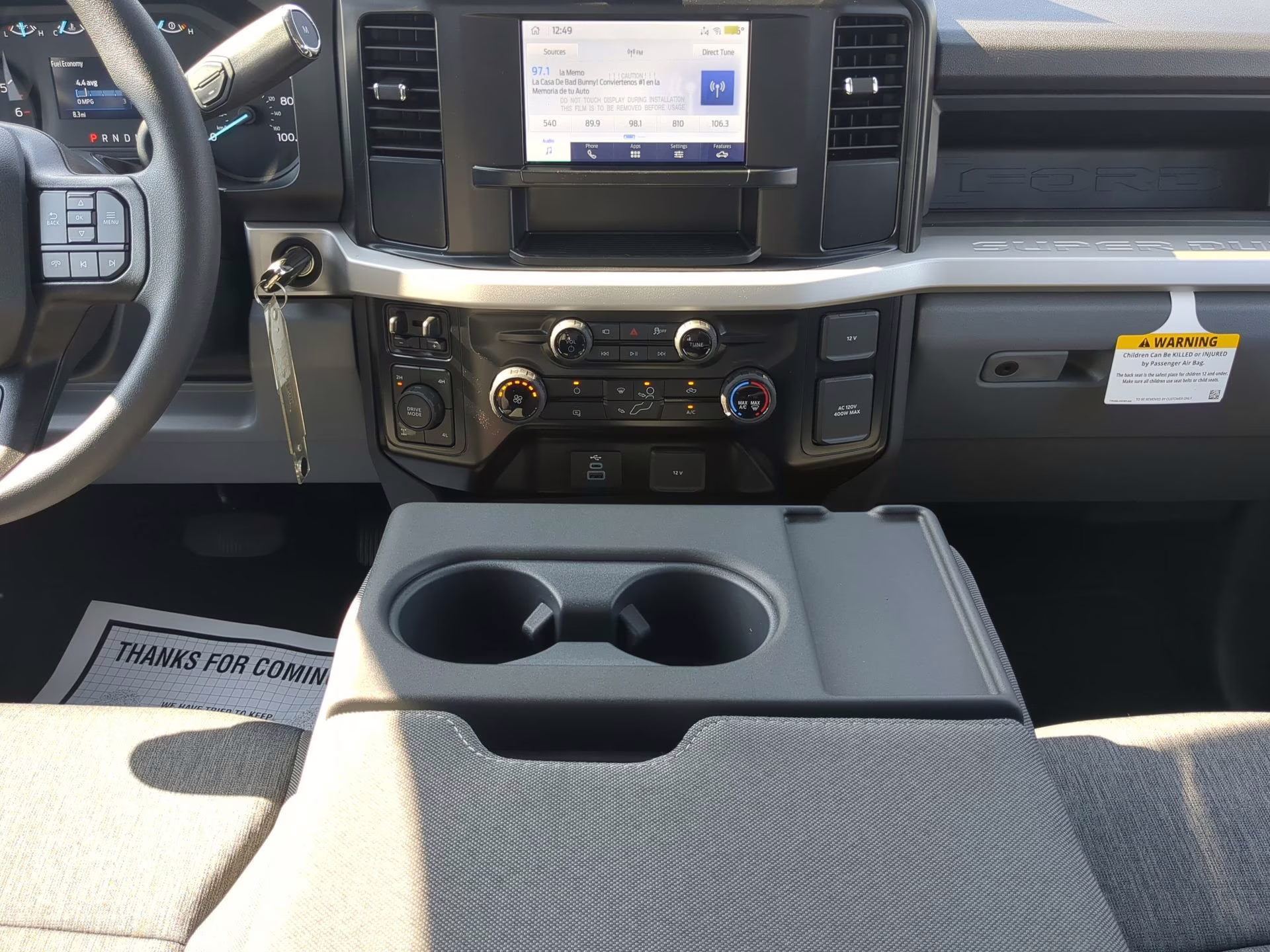 2026 Oxford White Ford Super Duty F-250 SRW XL Crew Cab Pickup 4X4 Truck