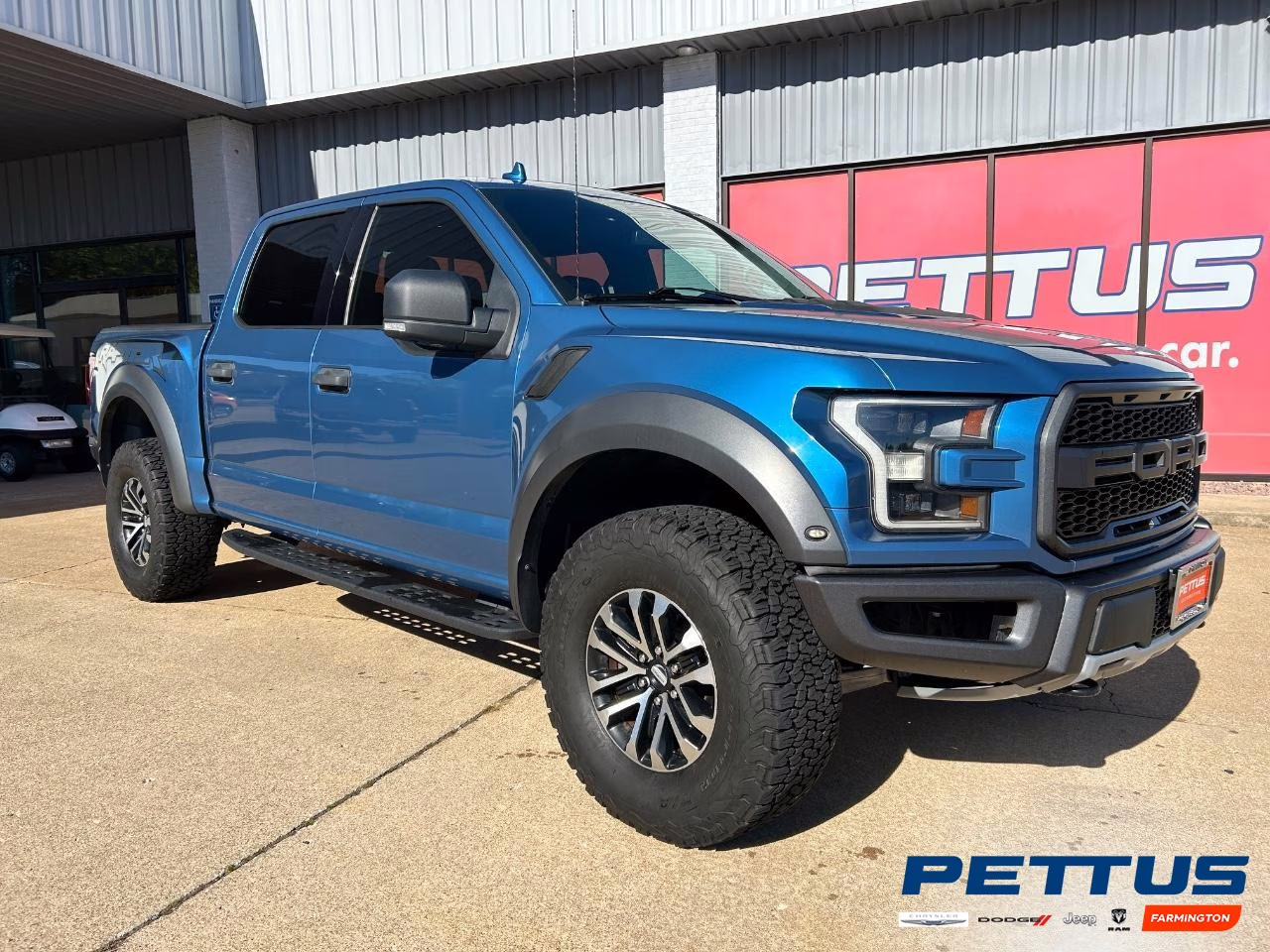 2019 Velocity Blue Metallic Ford F-150 Raptor 4X4 Truck