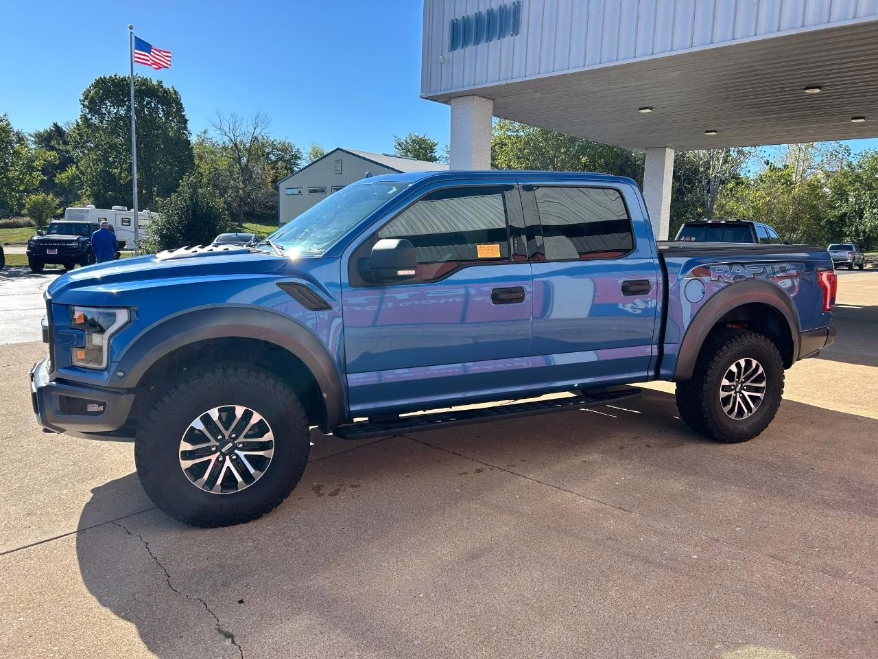 2019 Velocity Blue Metallic Ford F-150 Raptor 4X4 Truck