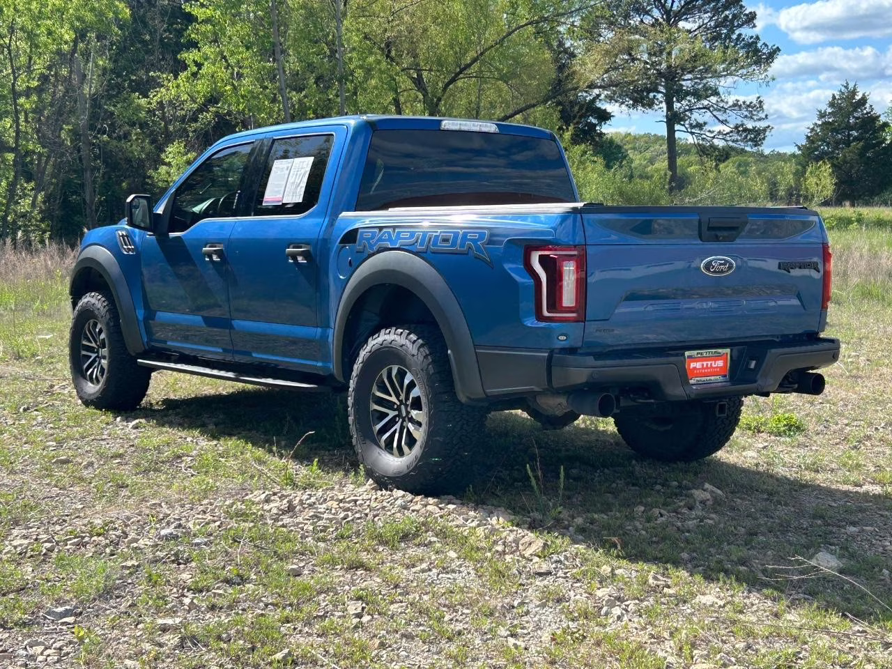 2019 Velocity Blue Metallic Ford F-150 Raptor 4X4 Truck