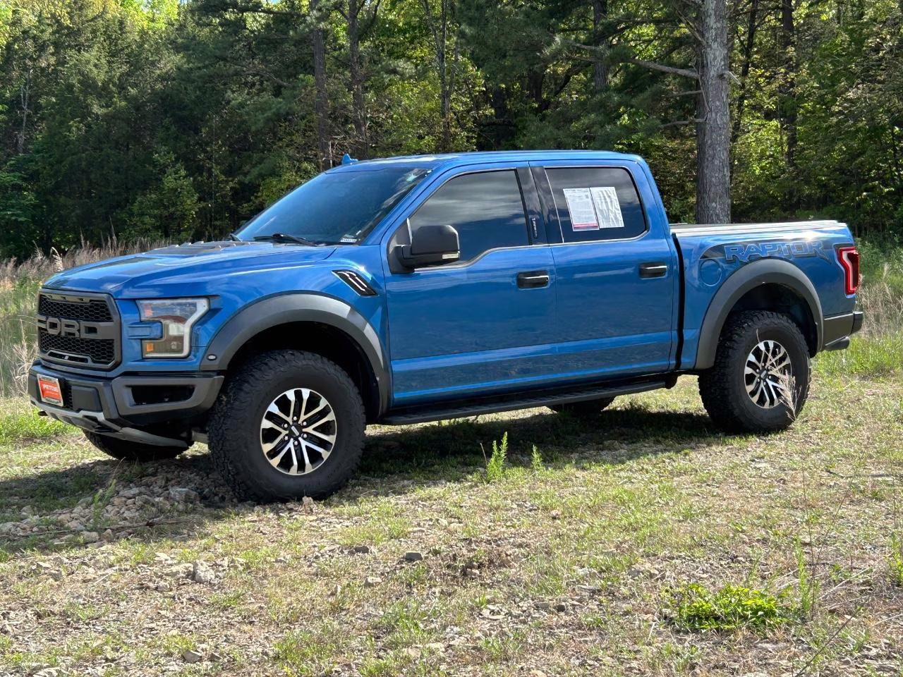 2019 Velocity Blue Metallic Ford F-150 Raptor 4X4 Truck