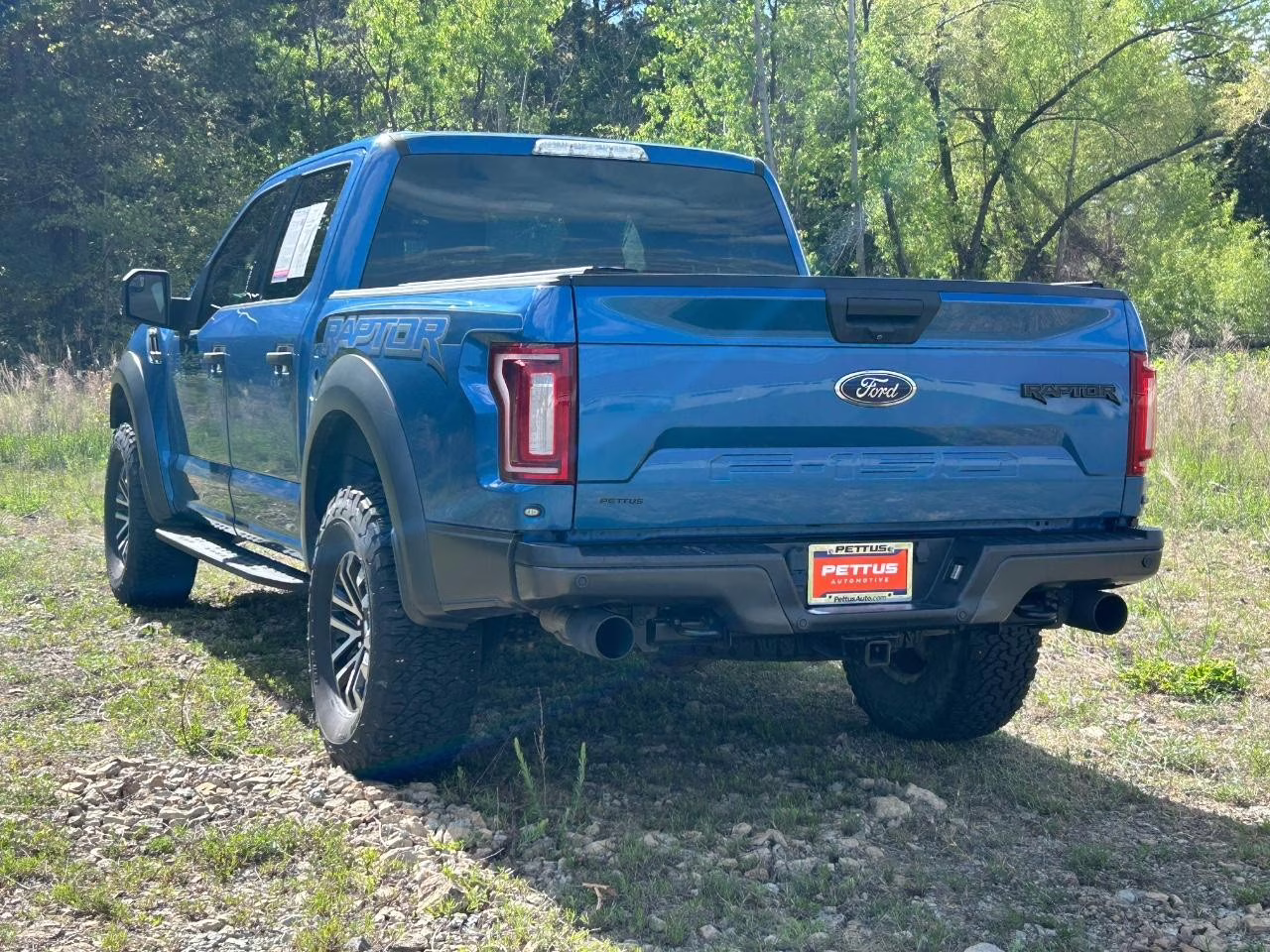 2019 Velocity Blue Metallic Ford F-150 Raptor 4X4 Truck