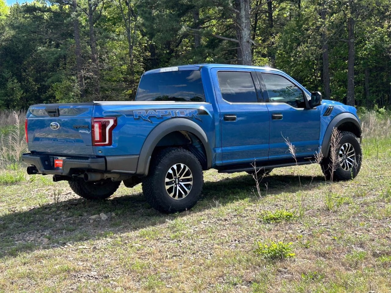2019 Velocity Blue Metallic Ford F-150 Raptor 4X4 Truck