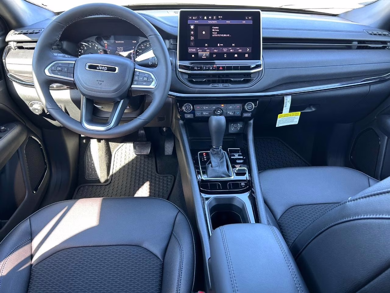 2026 Bright White Clearcoat Jeep Compass Latitude 4X4 SUV