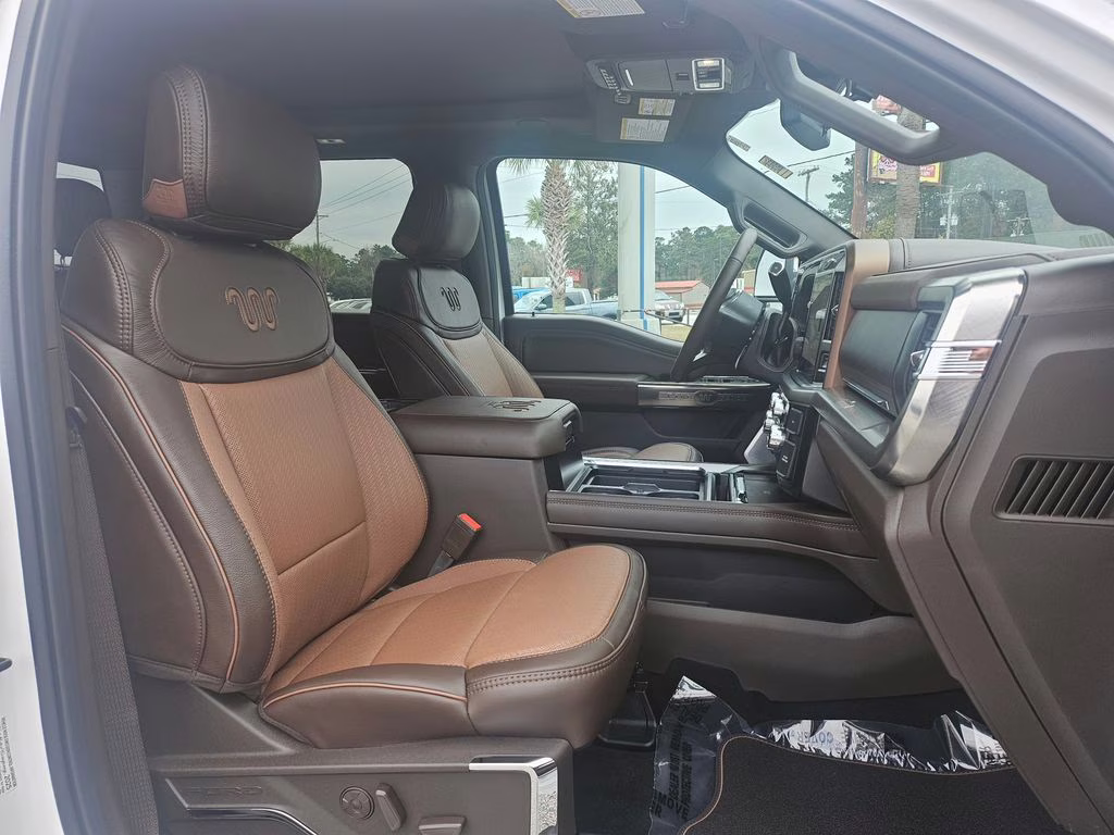 2026 Star White Metallic Tri-Coat Ford Super Duty F-350 SRW King Ranch 4X4 Truck