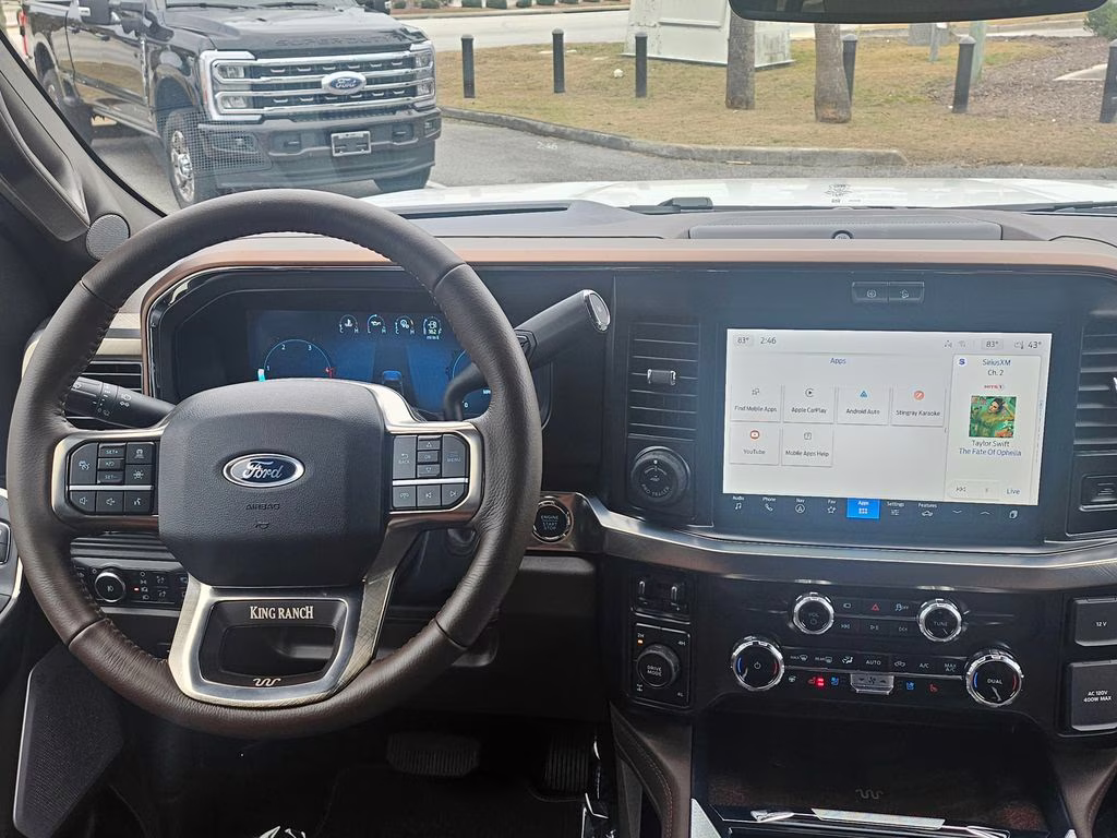 2026 Star White Metallic Tri-Coat Ford Super Duty F-350 SRW King Ranch 4X4 Truck