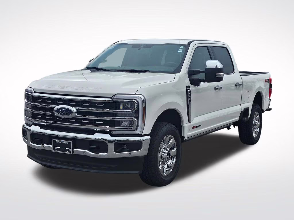2026 Star White Metallic Tri-Coat Ford Super Duty F-350 SRW King Ranch 4X4 Truck