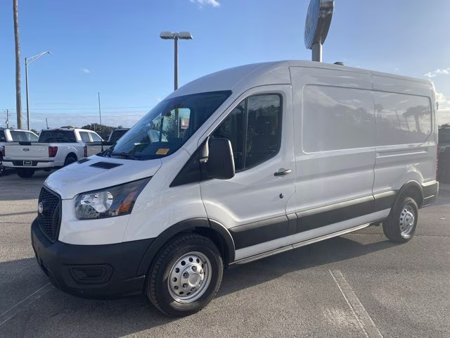 2026 Oxford White Ford Transit Cargo Van Base AWD Van