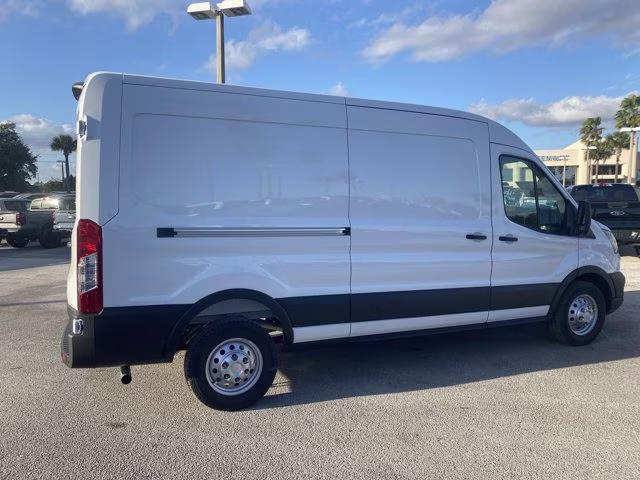 2026 Oxford White Ford Transit Cargo Van Base AWD Van