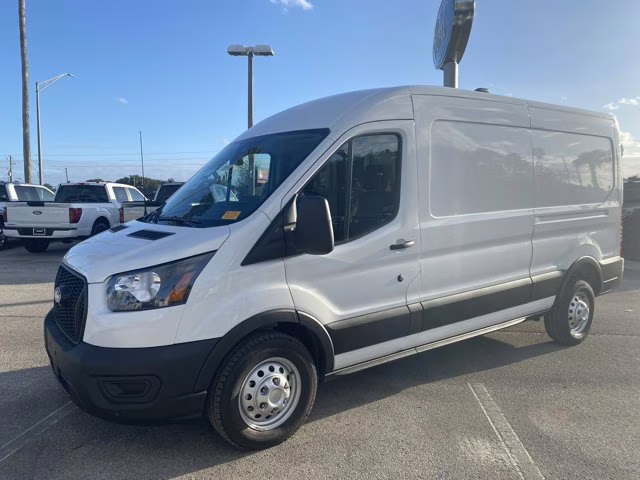 2026 Oxford White Ford Transit Cargo Van AWD Van