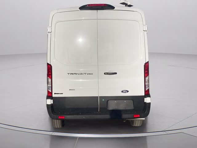 2026 Oxford White Ford Transit Cargo Van Base AWD Van
