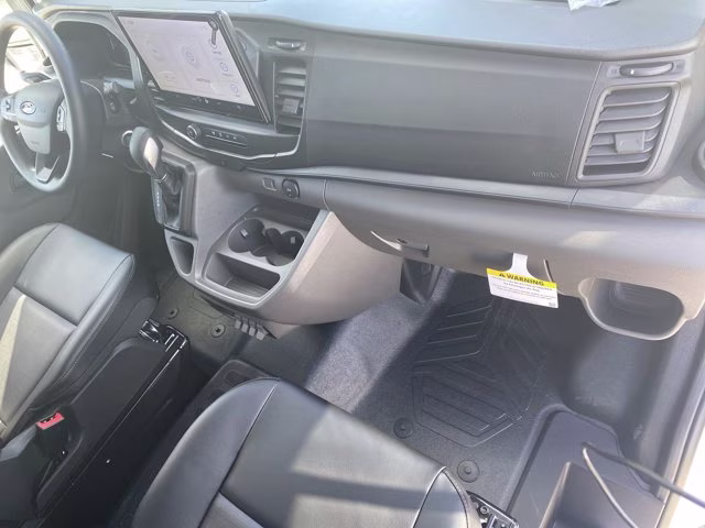 2026 Oxford White Ford Transit Cargo Van Base AWD Van