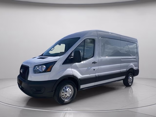 2026 Oxford White Ford Transit Cargo Van Base AWD Van