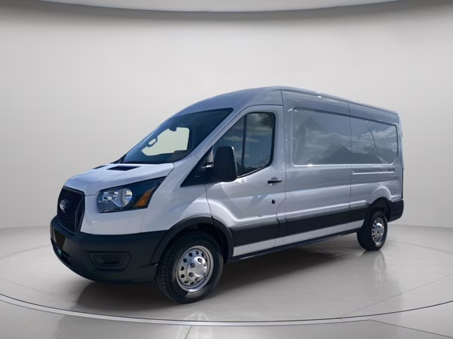2026 Oxford White Ford Transit Cargo Van AWD Van