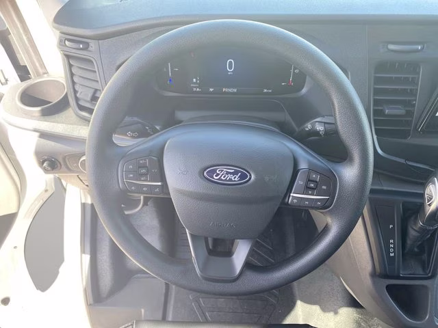 2026 Oxford White Ford Transit Cargo Van Base AWD Van