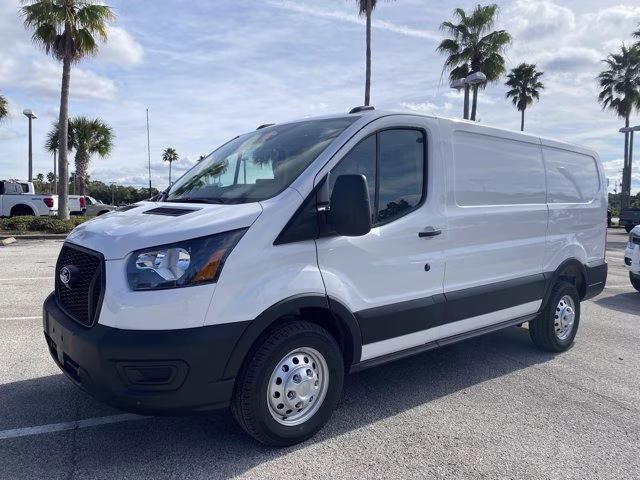 2026 Oxford White Ford Transit Cargo Van Base AWD Van