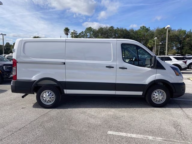 2026 Oxford White Ford Transit Cargo Van Base AWD Van
