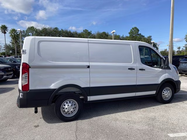 2026 Oxford White Ford Transit Cargo Van Base AWD Van