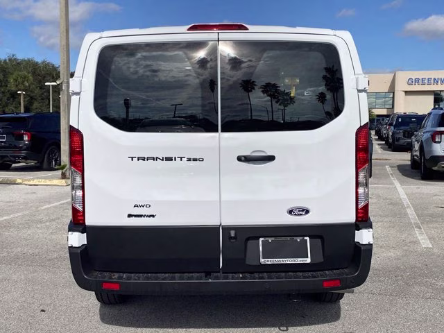 2026 Oxford White Ford Transit Cargo Van Base AWD Van